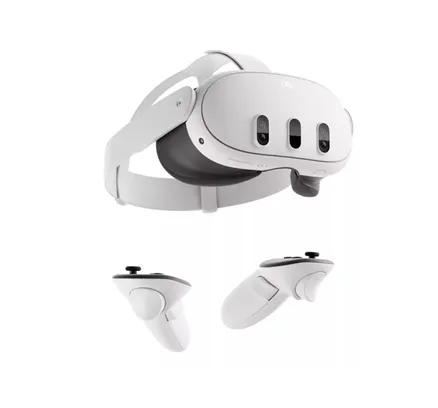 Meta Quest 3 (128GB) | VR y Realidad Mixta | Pantalla 4K+ y Controladores Touch Plus