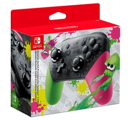 Controlador Pro para Nintendo Switch Edición Splatoon 2 - Descargas Digitales Nintendo