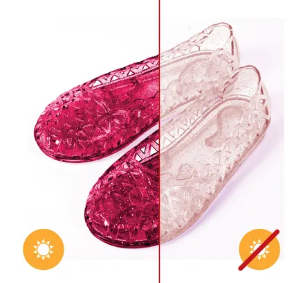 Zapatillas Girl Jellies Sole Heart - 12 Rosa por DelSol para Niños - 1 Par Zapatillas