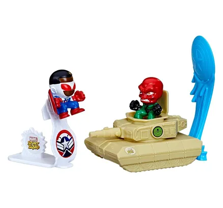 Marvel Stunt Squad de Hasbro, Capitán América vs Red Skull