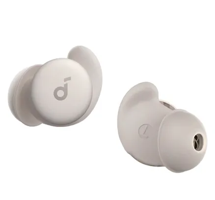 Auriculares Inalámbricos con Cancelación de Ruido Sleep A20 de Soundcore by Anker - Beige para Dormir