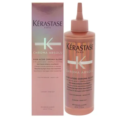 Tratamiento de Brillo para Cabello Chroma Absolu Soin Acide de Kerastase para Unisex - 7.1 oz Tratamiento