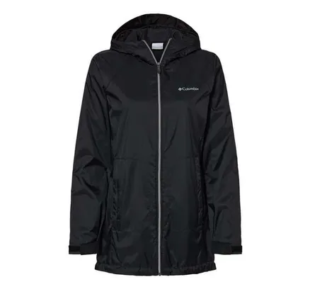 Chaqueta Columbia para Mujeres Switchback Forrada Long 177194 Negro S
