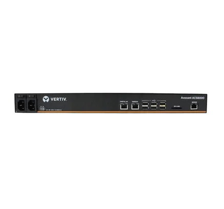 Servidor de Consola Avanzado Avocent ACS8048MDAC-400 - Servidor de Consola - 48 Puertos - Gige, Rs-232 - 1U