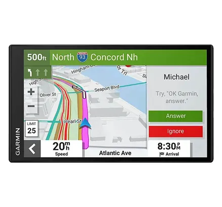 Garmin - DriveSmart 76 7 Pulgadas GPS - Negro