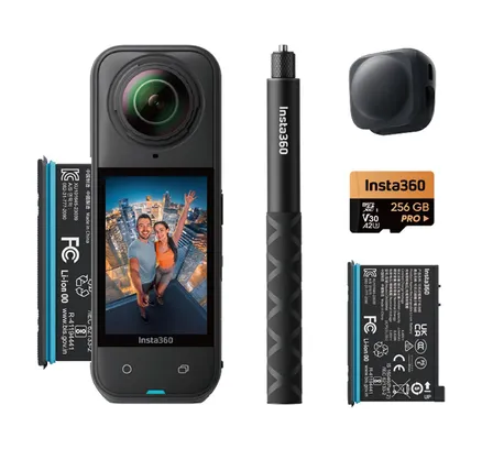 Insta360 X5 - Paquete de Cámara de Acción 8K 360°