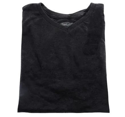 Camiseta Manga Corta de Bambú - Tono Carbón por Cariloha para Hombre - 1 Pieza (S)
