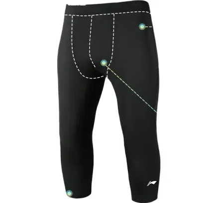 Pantalones de compresión de baloncesto Li-Ning para hombres