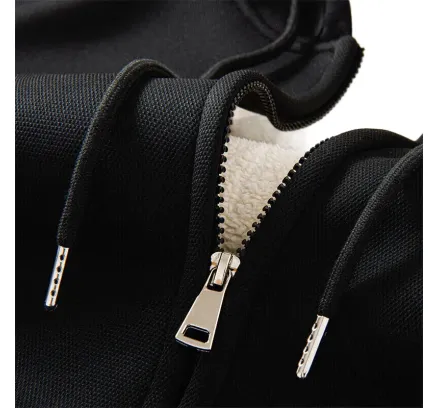 Suéter con Forro de Polar GENIOLAMODE para Hombre, Chaqueta de Lana de Cordero Invierno Calentada Gruesa