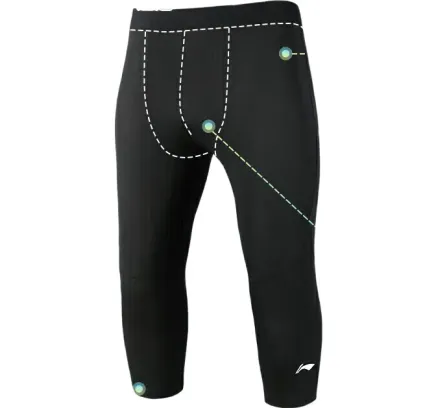 Pantalones de Compresión de Baloncesto Li-Ning para Hombre
