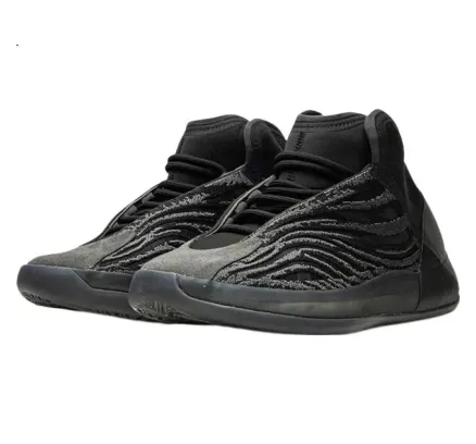 Zapatillas de Baloncesto Adidas Yeezy QNTM Altas para Hombre y Mujer, Versión Práctica GX1317