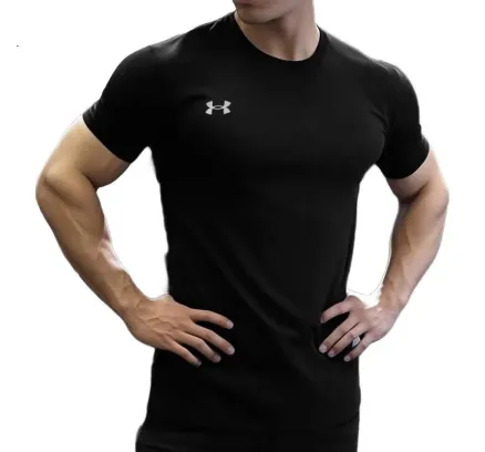 Camiseta de Manga Corta de Verano para Hombre Under Armour Quick-Dry