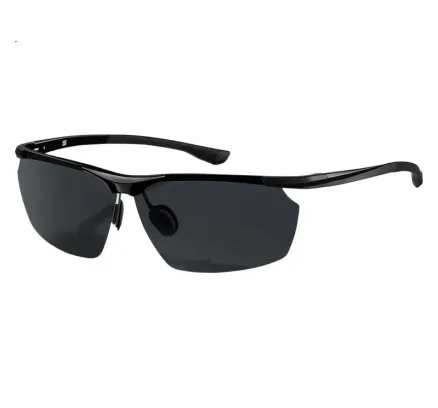 Gafas de sol polarizadas HLA de aluminio-magnesio para hombres