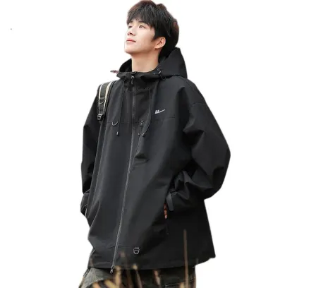 Chaqueta Windbreaker Warrior para Hombres y Mujeres, Ropa Exterior de Primavera y Otoño, Chaqueta de Senderismo al Aire Libre a Prueba de Viento e Impermeable para Parejas, Top para Hombre, Ropa para Hombre