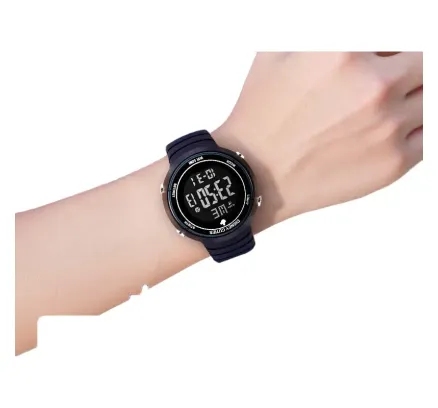 Reloj Estudiantil Disney para Hombres y Mujeres, Reloj Digital Impermeable Simple y Elegante, Reloj Deportivo Multifuncional, Negro DC-55065B