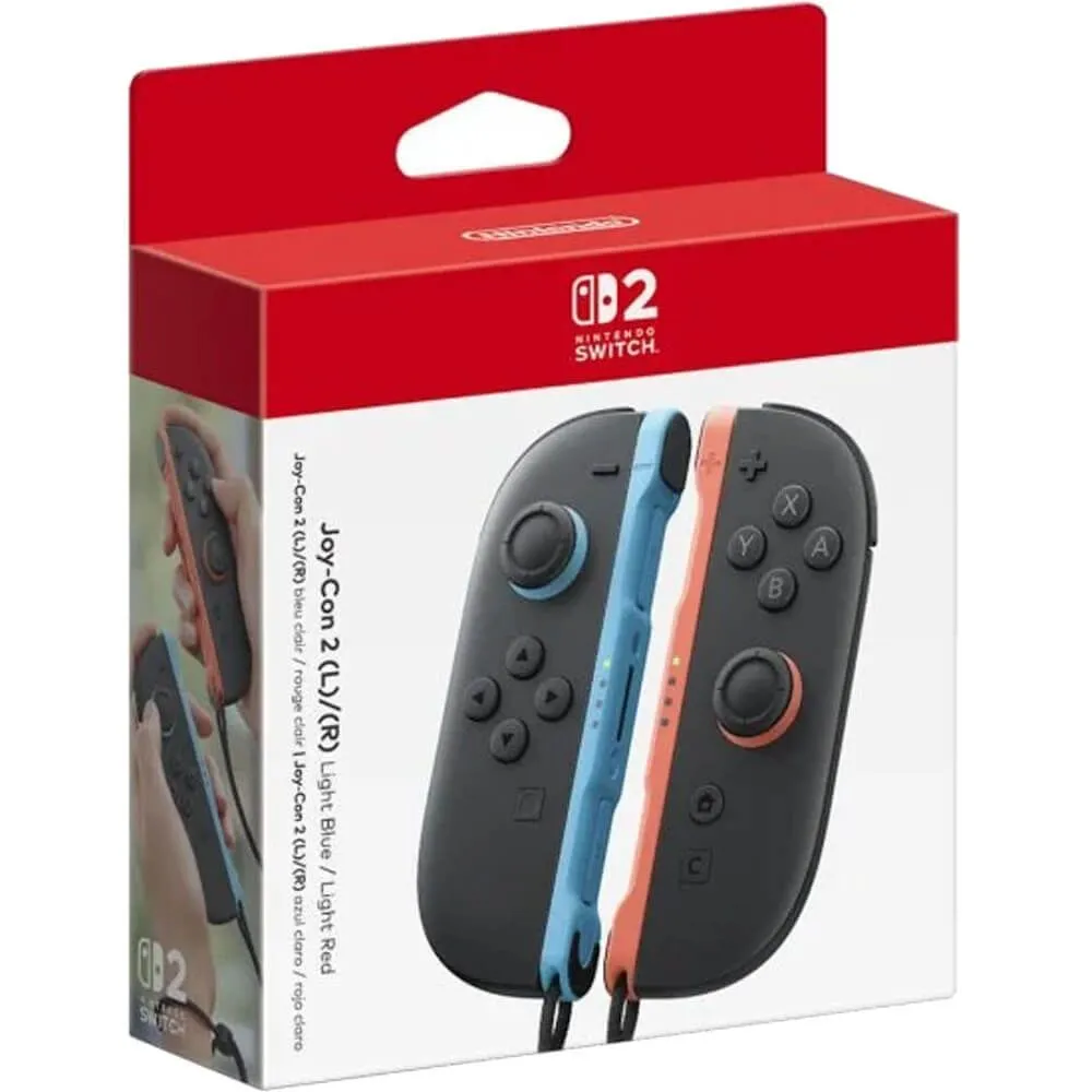 Joy-Con 2 L/R - Light Blue/Light Red
