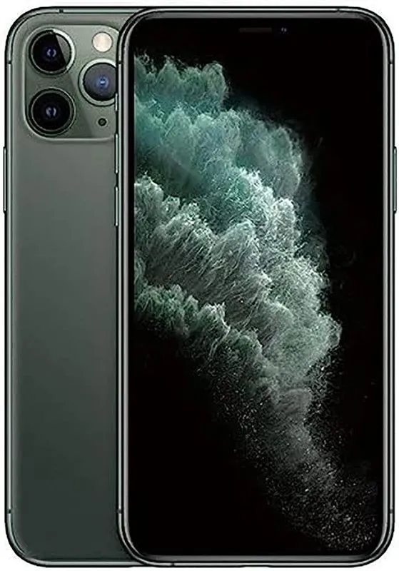 Apple iPhone 11 Pro, 256GB, Midnight Green - Unlocked (Renewed)