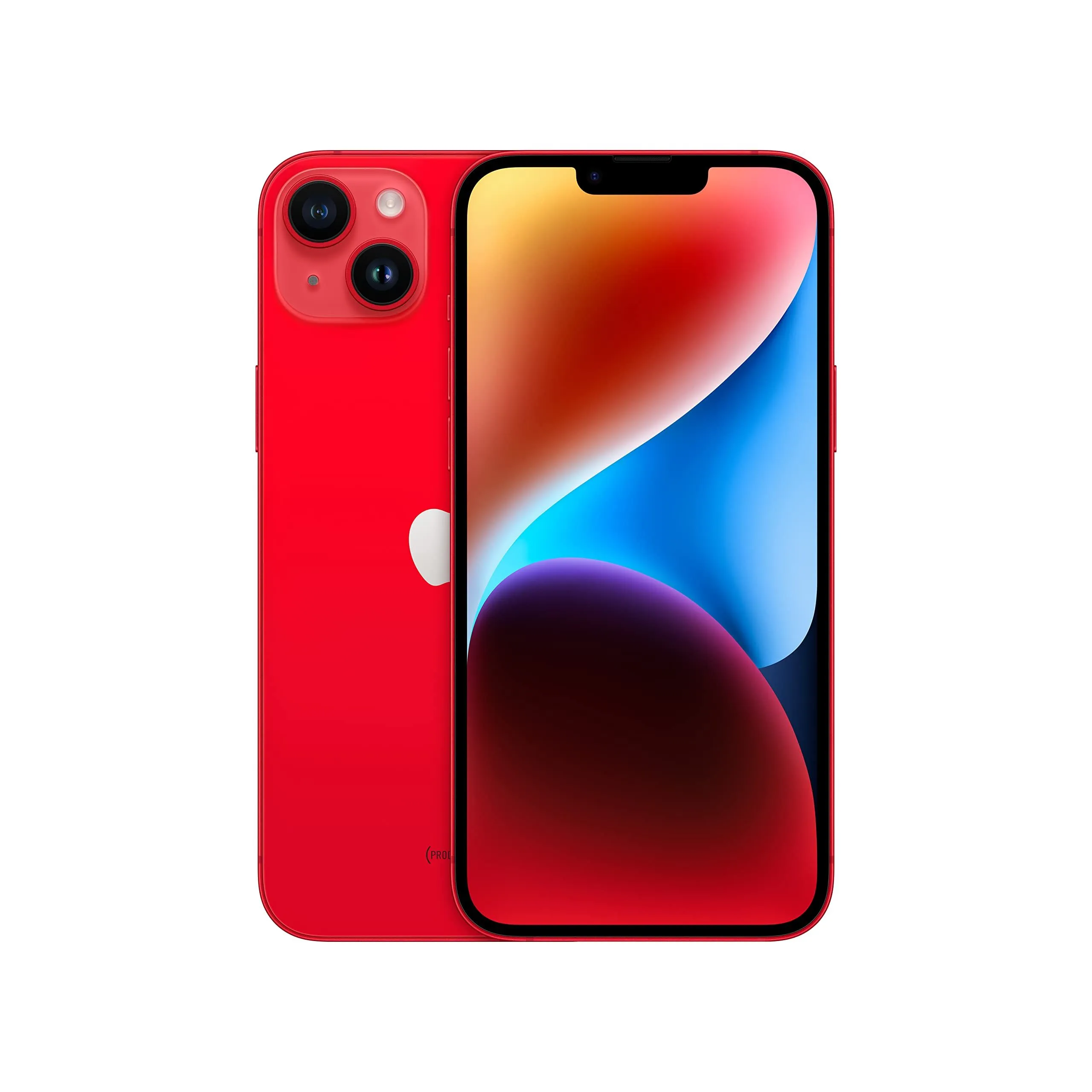 Apple iPhone 14 Plus, 128GB, Red - Unlocked (Renewed)