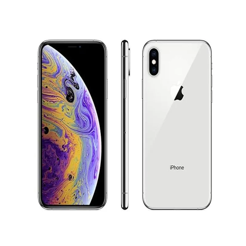 Apple iPhone XS, 64GB, White - Unlocked (Renewed)
