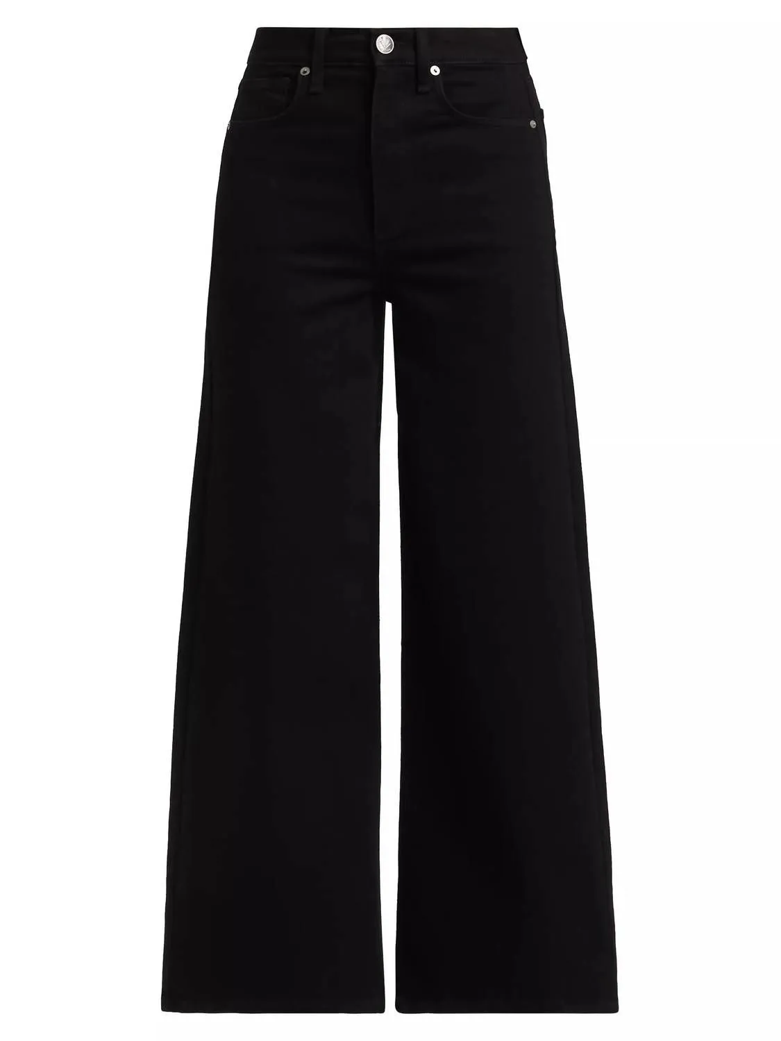 Just Black Denim Women's Wide Leg Relaxed Jeans In Black