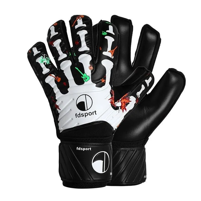football goalkeeper gloves for teenagers and adults, breathable with supergrip latex Ref 3200