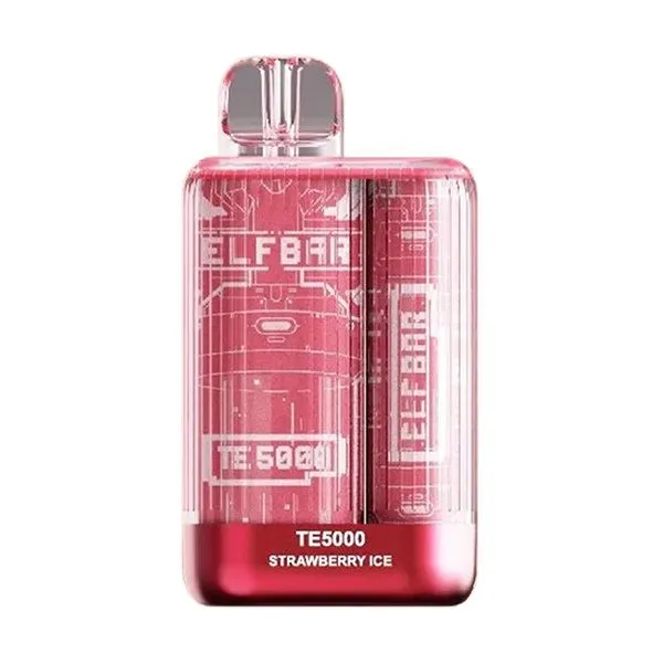 ElfBar TE5000 – 5000 Puffs – Fresa Hielo – Dispositivo Vape