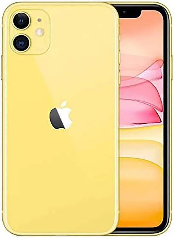 Apple iPhone 11, 128GB, Yellow- Fully Unlocked (Renewed)