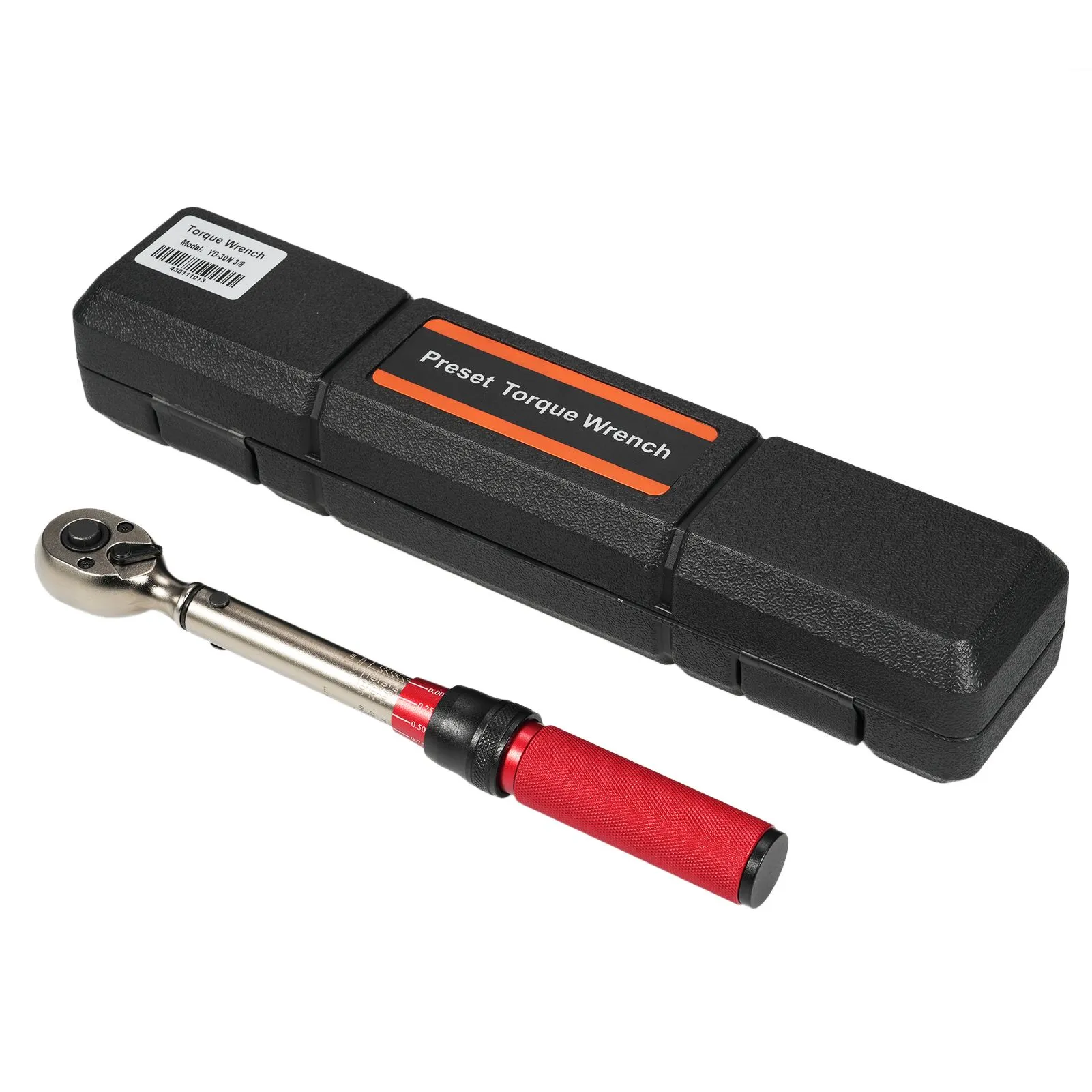 3/8-inch Drive Click Torque Wrench 72-Tooth Dual-Direction Reversible ...
