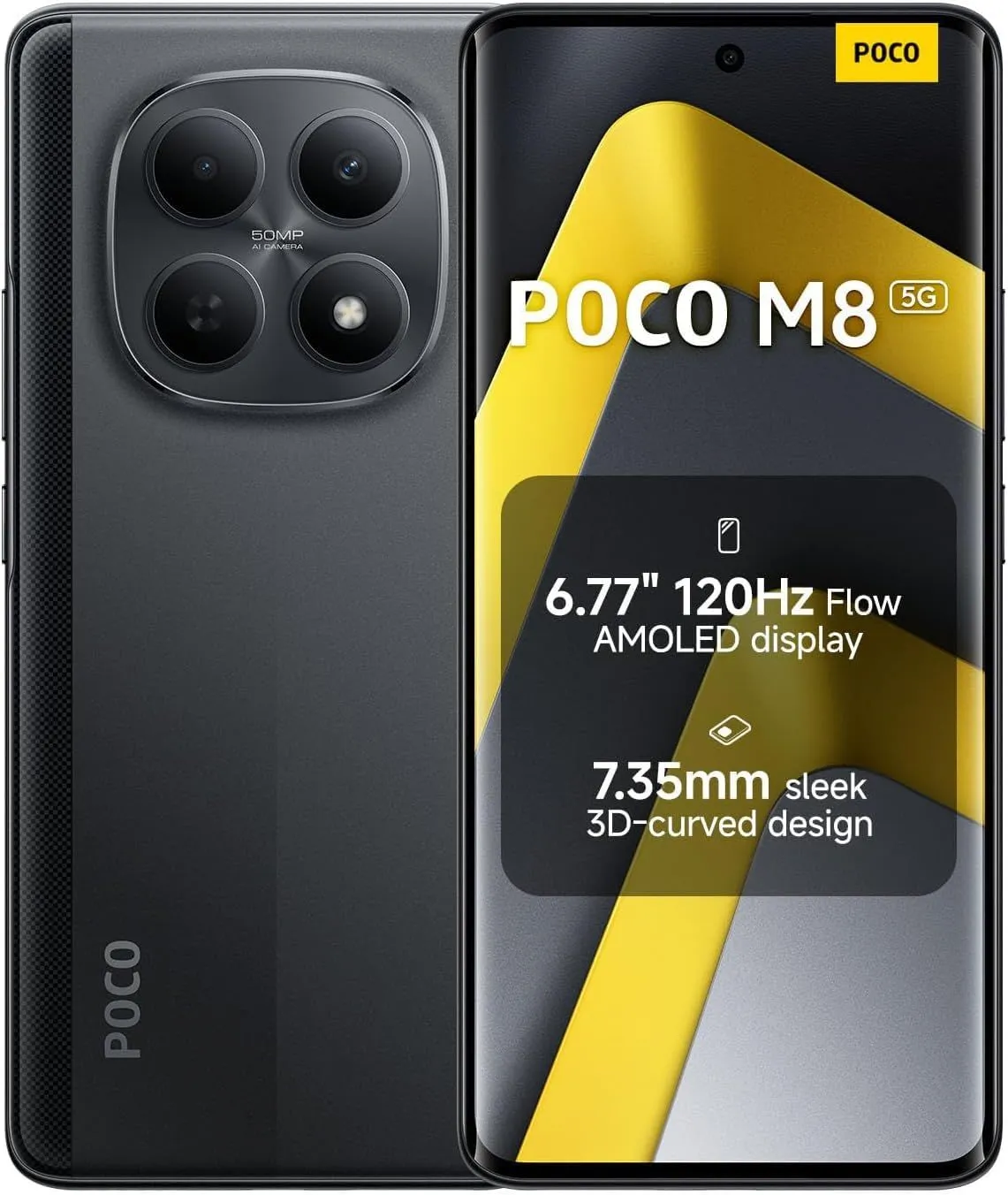 XIAOMI Poco M8 5G Ai (Compatible con Tmobile Mint Tello & Gl...