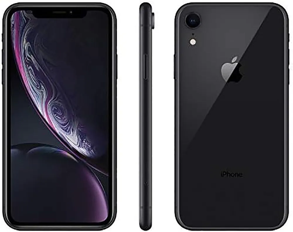 Apple iPhone XR, 256GB, Black - Unlocked (Renewed)
