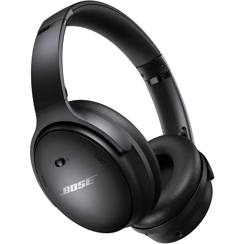 Bose QuietComfort 45 Bluetooth Wireless Noise Cancelling Headphones - Triple Black (Renewed)