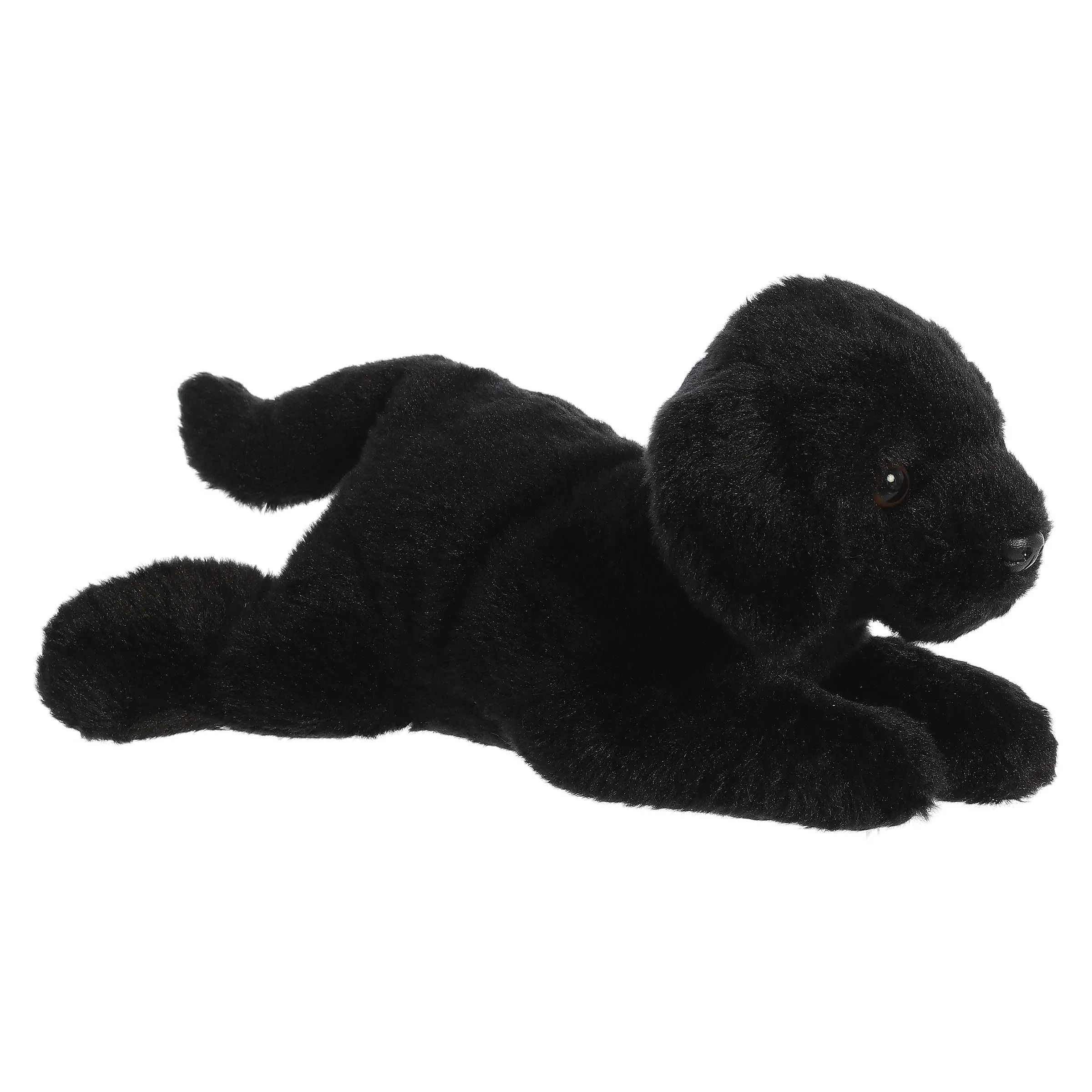 Aurora® Adorable Flopsie™ 30cm Black Labrador Stuffed Animal