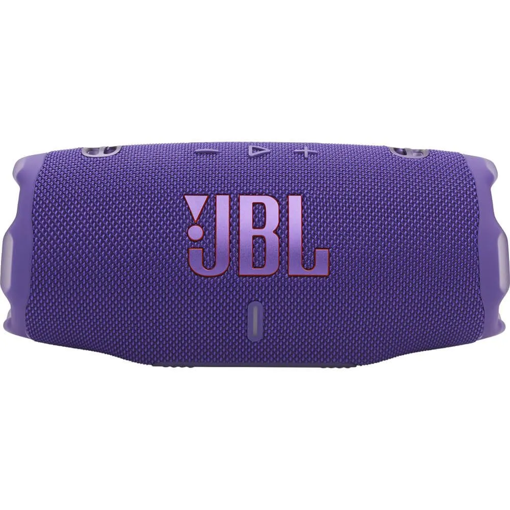 JBL - Charge 6 Portable Waterproof Speaker with Powerbank and Strap - Purple