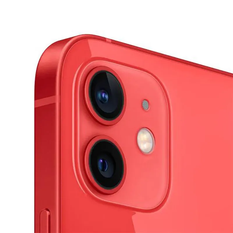 Apple iPhone 12, 64GB,  Red- Fully Unlocked (Renewed)