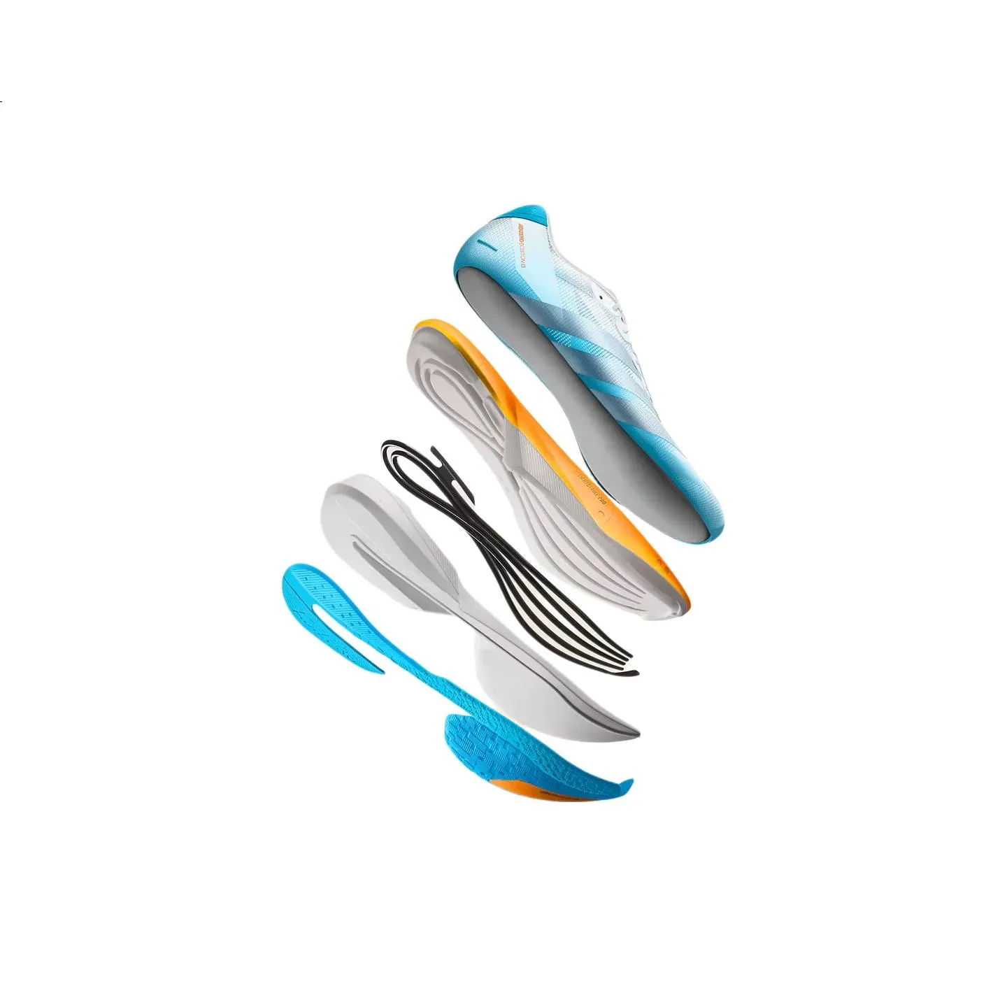 Zapatillas de Running Adidas Unisex ADIZERO BOSTON 13 KH6366 Azul Claro ...